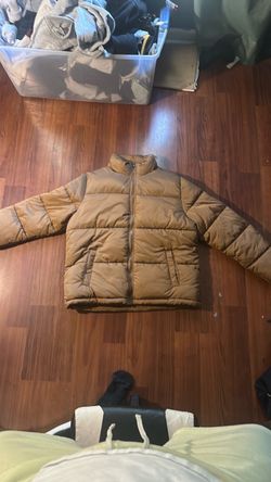 Tan Puffer Jacket