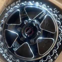 Weld Ventura Beadlock 17x10 Wheels 6x139 ( Set Of 2 ) 