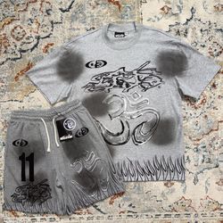 Hellstar 2 piece set men size large 