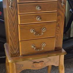 Estate Vintage or Trades Jewelry Stand w/Jewelry!