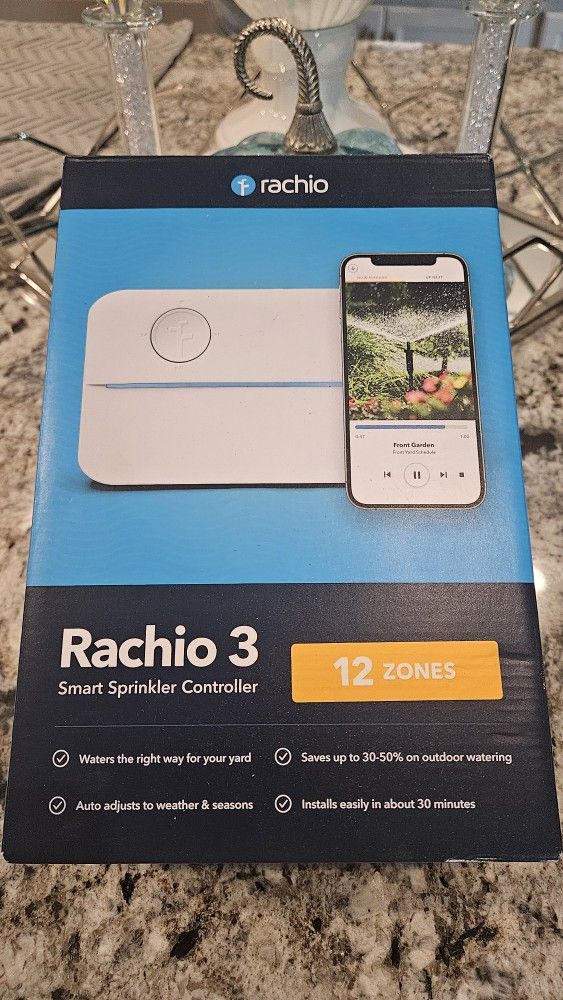 Rachio 3 Smart Sprinkler Controller 12 Zones