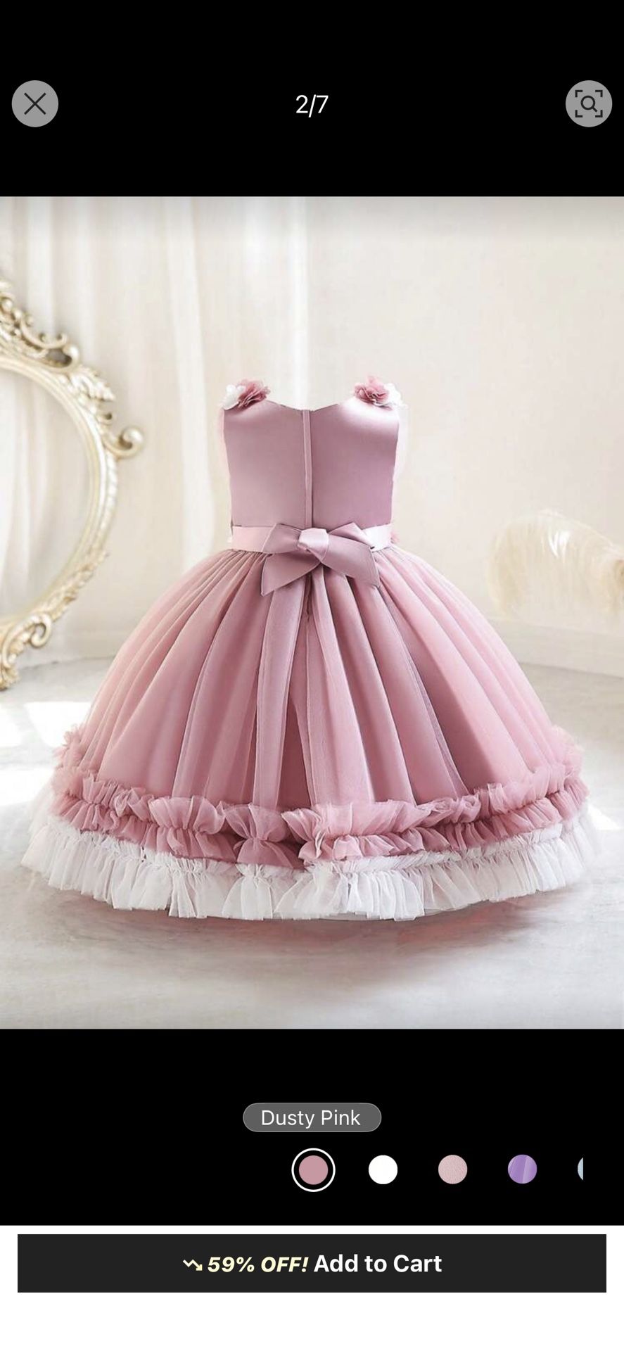 Fancy dress for girls age 7 years old