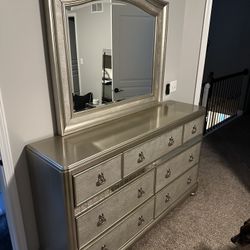 Large Dresser With Mirror