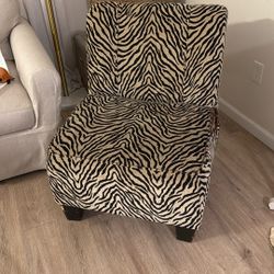 Fun Zebra Accent Chair