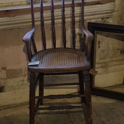 Antique Primitive Youth Chair