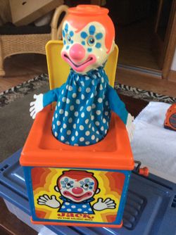 Mattel 1986 jack in the box