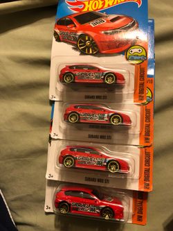 Hot wheels Subaru wrx Sti