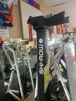 Skier & rowing machine