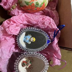 Vintage Christmas Eggs
