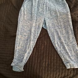 Blue Joggers With White Stripe Size 1 X Women