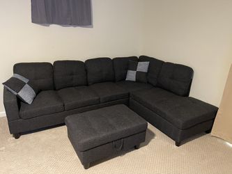 Mendoza 3 - Piece Upholstered Sectional Sofa  Thumbnail