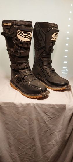 Malcom Smith off road motorcycle boots used once