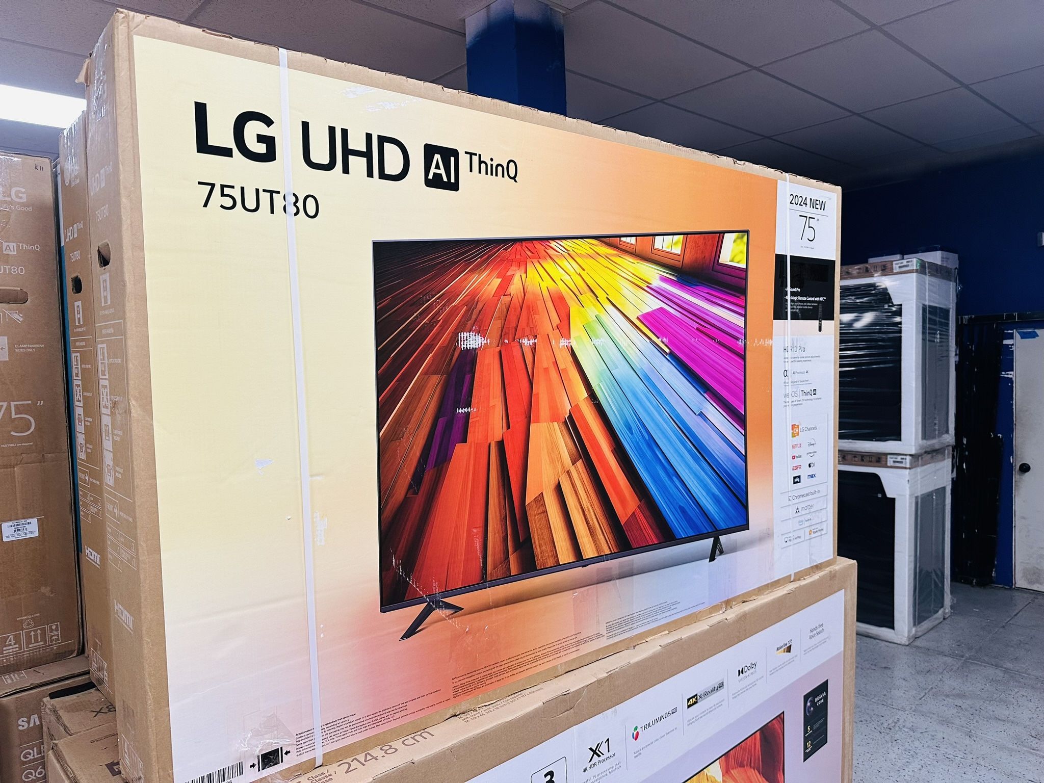 75” LG UT80 4K UHD Smart Tv