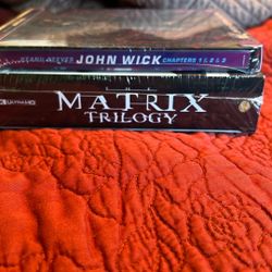 John Wick 1-3 And The Matrix Trilogy 