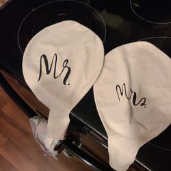 Giant Mr. & Mrs. Balloons 
