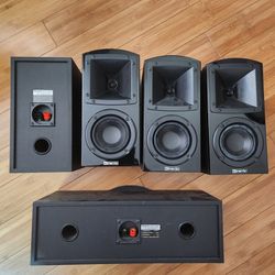 Kinetic Ka-4260 Center Speaker 1, Front/Rear Speakers 4