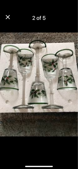 Christmas glasses