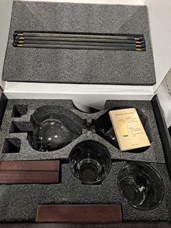 Sand Clock Whiskey Decanter Set 