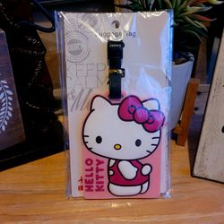 Hello Kitty Luggage Tag Sanrio 