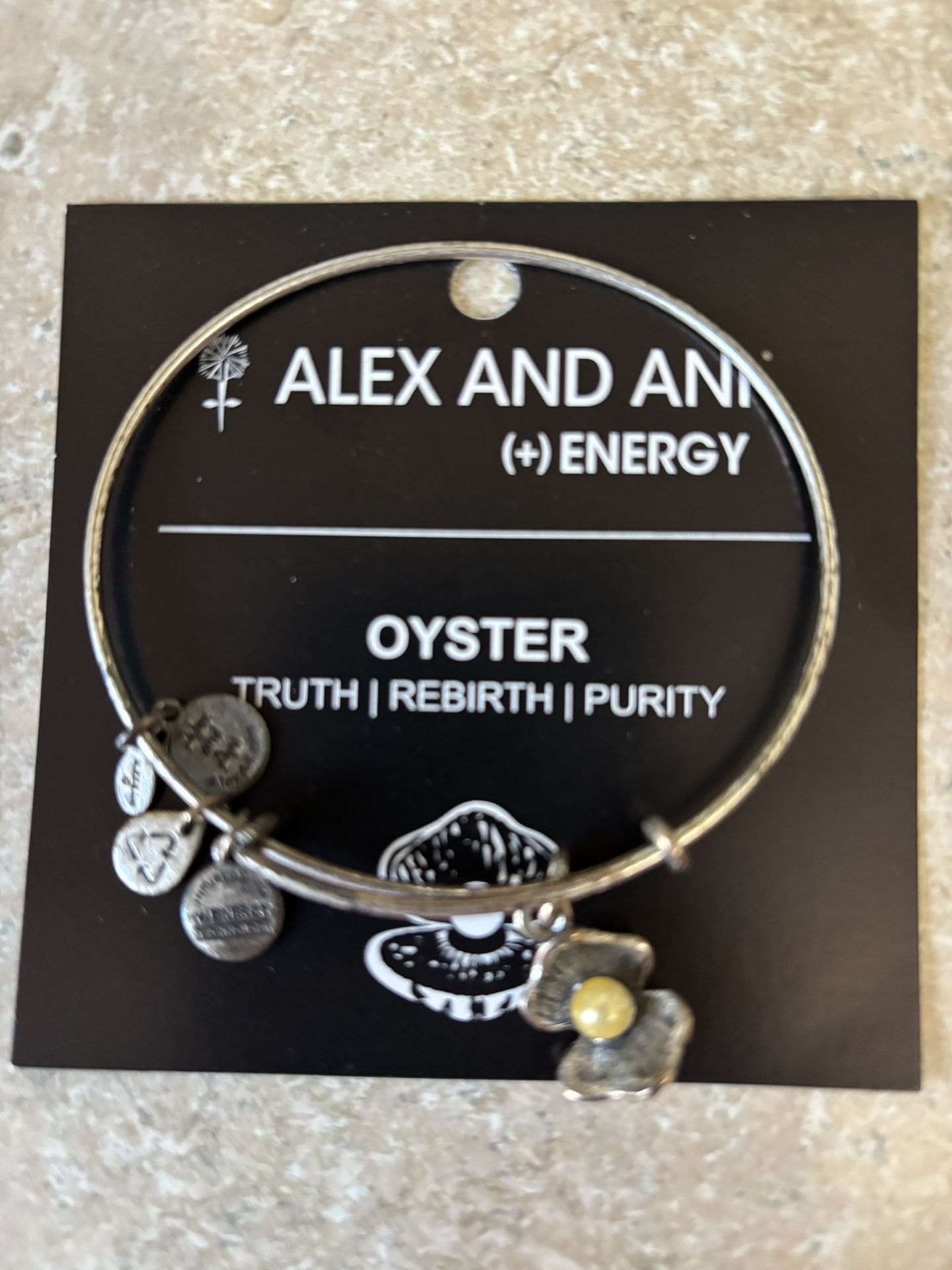 Oyster Alex + Ani Bracelet 