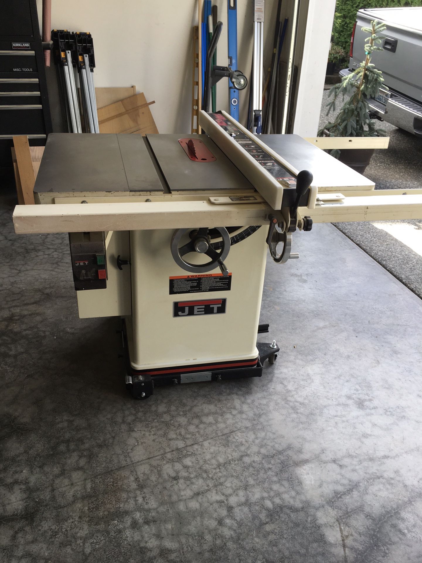 Jet 10” Tablesaw