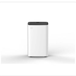 8,000 BTU Portable Air Conditioner Cools 350 sq. ft. with Dehumidifier and Remote Control in White