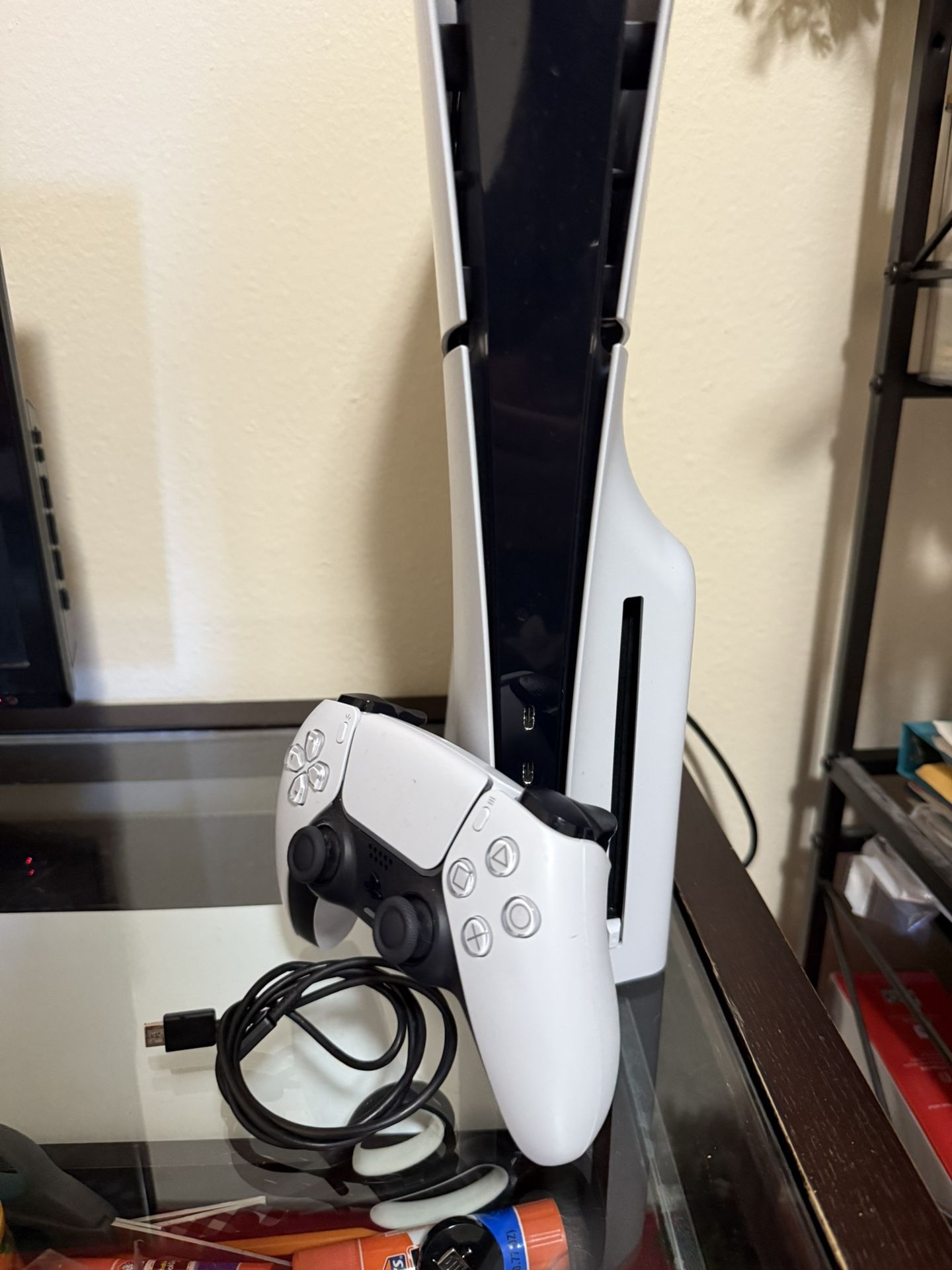 Ps5 With Controller And 2 Games