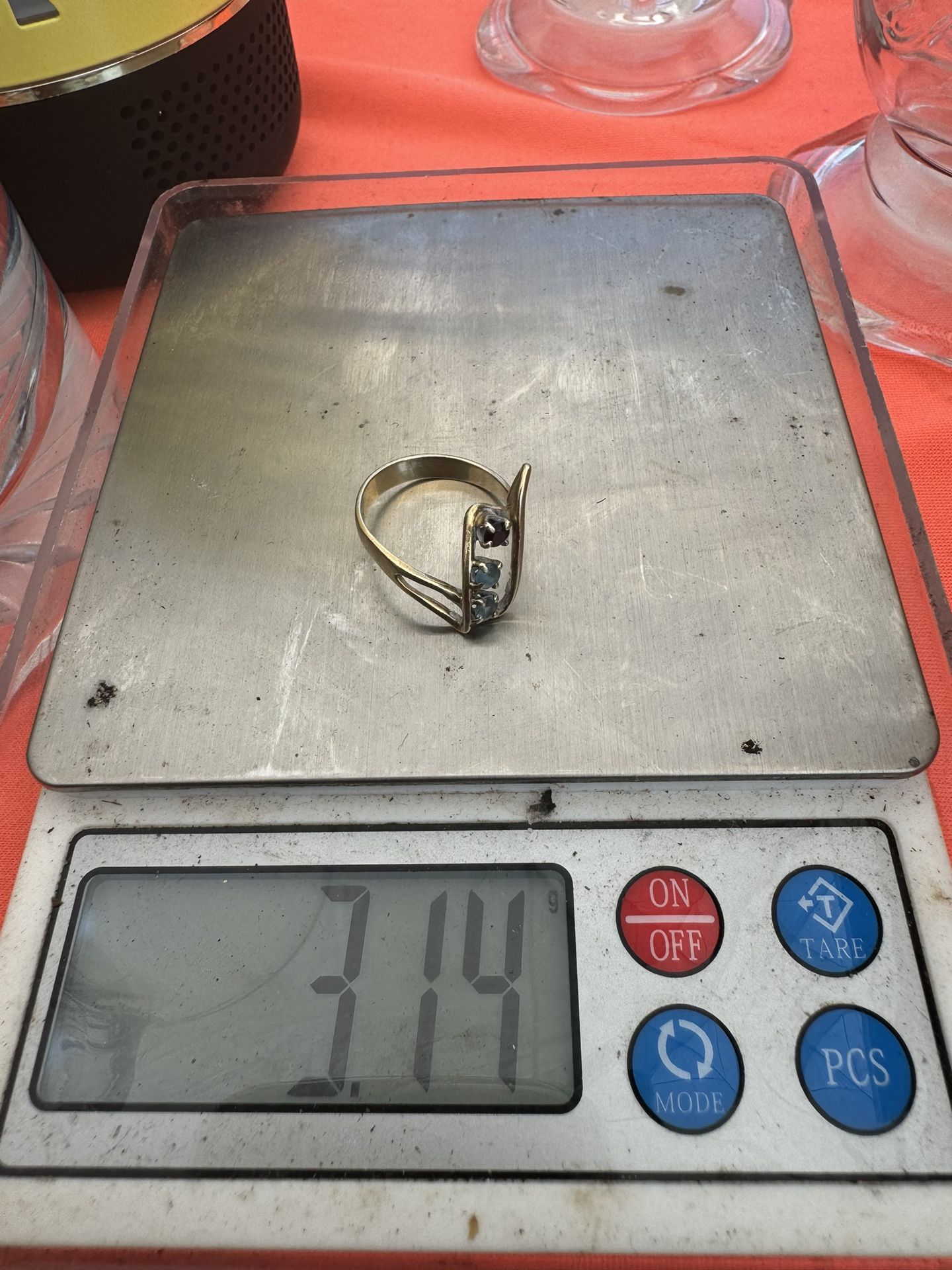 14k Gold Ring Weight 3.14 Grams