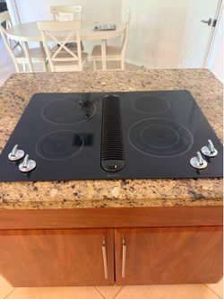 Jenn air downdraft stovetop