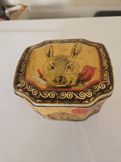 Vintage Jack Rabbit Tin Can