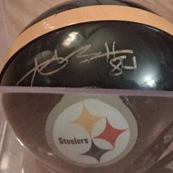 Mini Signed Antonio Brown Helmet
