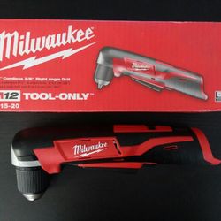 Milwaukee M12 Cordless 3/8” Right Angle Drill 