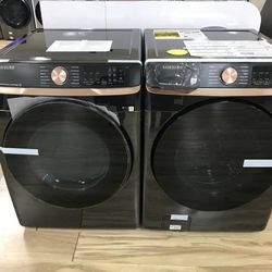 Black Samsung Washer & Dryer Set * Liquidation Sale 60%Off