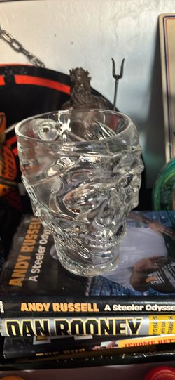Heavy glass casino mugs $10 each