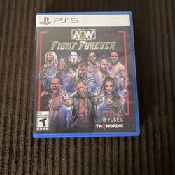 AEW: Fight Forever for the Sony PlayStation 5 (PS5). 