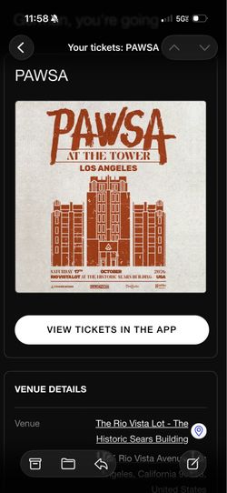 Pawsa at the Tower Los Angeles