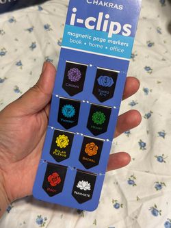 Book Marks- Chakras i-clips