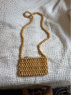 A new day beaded bag