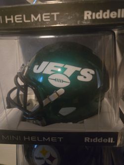 NewYork Jets mini football helmet