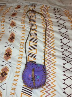 Purple purse
