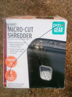 Micro cut shredder