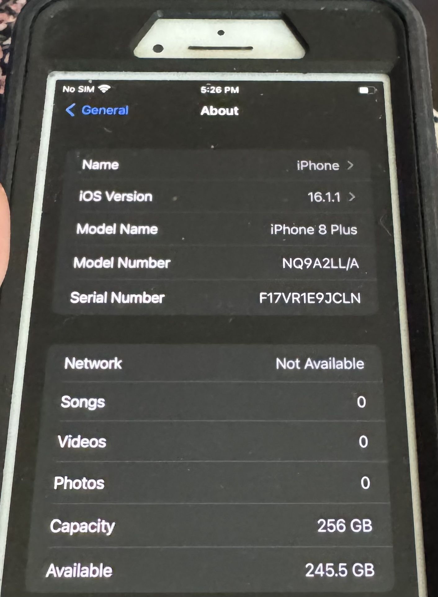 UNLOCKED (256gb) IPHONE 8 PLUS