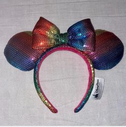Rainbow Disney Ears