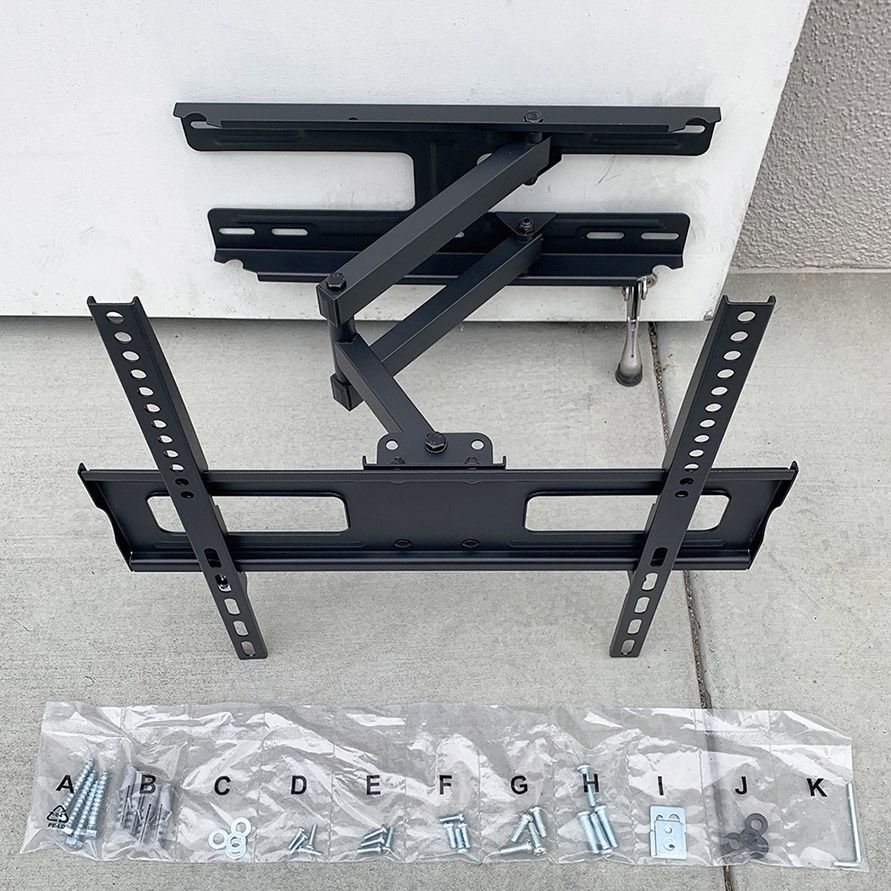 $25 (Brand New) Full motion 32-55” tv wall mount swivel tilt vesa 400x400mm, max load 99 lbs