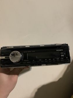 Sony radio