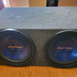 Subwoofer PIONEER 12" W/box