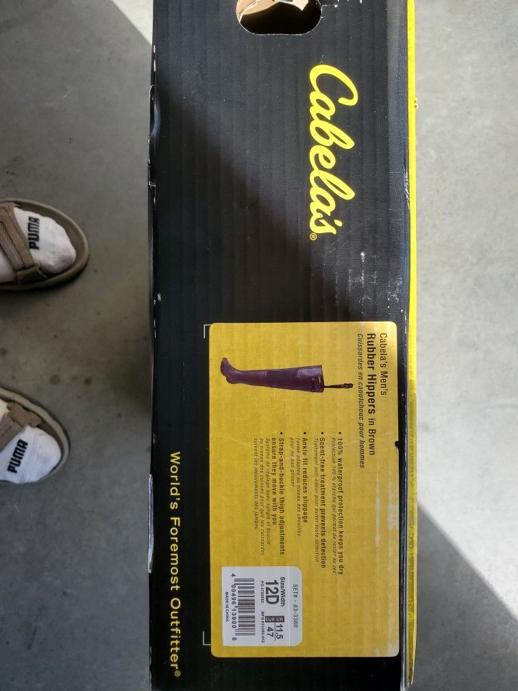 Cabelas Rubber Hip Boots