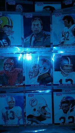 1990 pro set mvp super bowl series