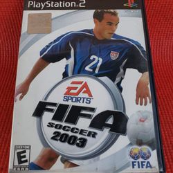 FIFA Soccer 2003 PS2 Game