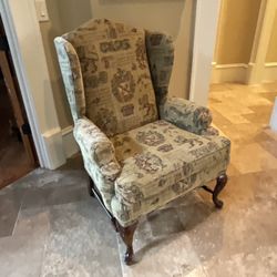 Pair Of Sam Moore Wingback Chairs